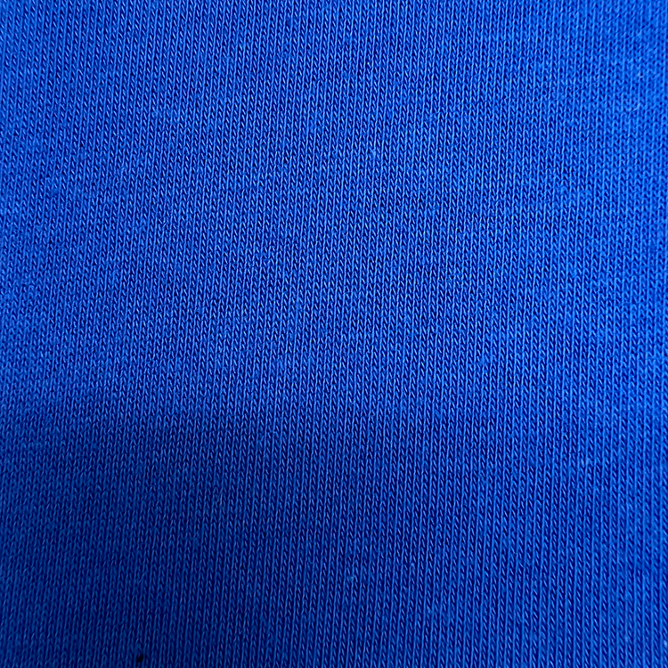 ผ้าขนแกะโพลีเอสเตอร์สีน้ำเงินสีน้ำเงินสำหรับเสื้อสเวตเตอร์หมวกและเสื้อผ้าลำลอง