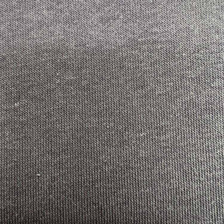 ผ้าขนแกะเสื้อสเวตเตอร์สีเทาสีเทาแข็ง