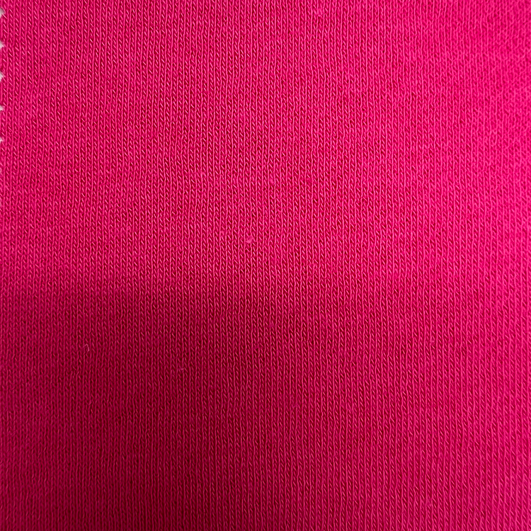ผ้าขนแกะเสื้อสเวตเตอร์ยืดสีแดงม่วงแดง